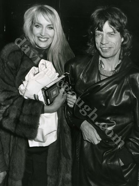 Mick Jagger , Jerry Hall   1986   NYC.jpg